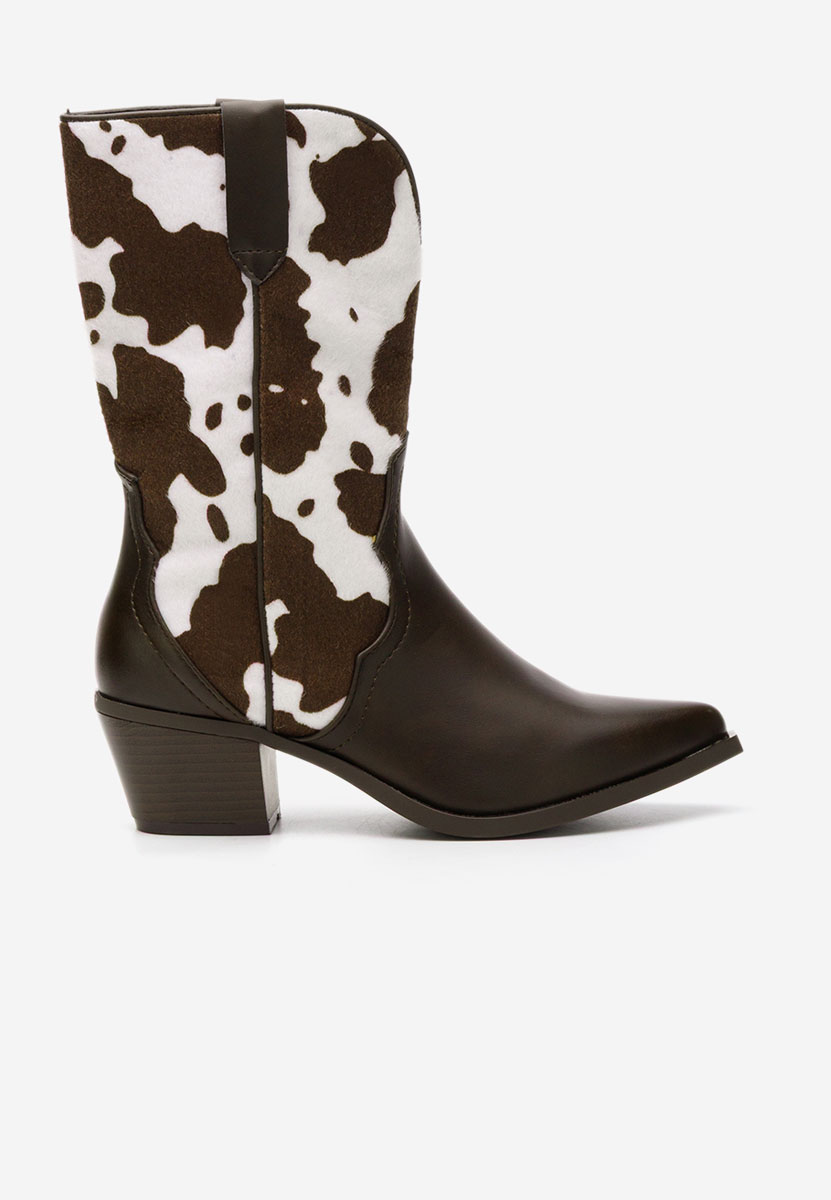 Brązowe kowbojki damskie Nedira