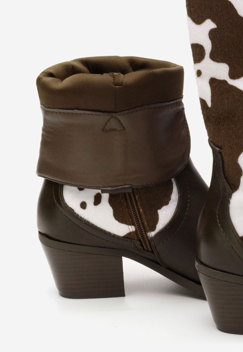 Brązowe kowbojki damskie Nedira