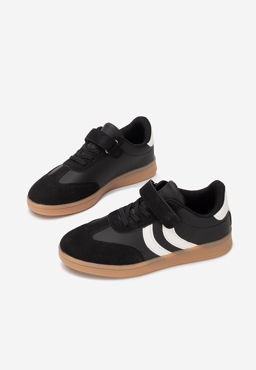 Czarne sneakersy dla dzieci Shellby