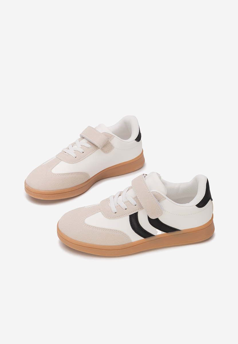 Białe sneakersy dla dzieci Shellby