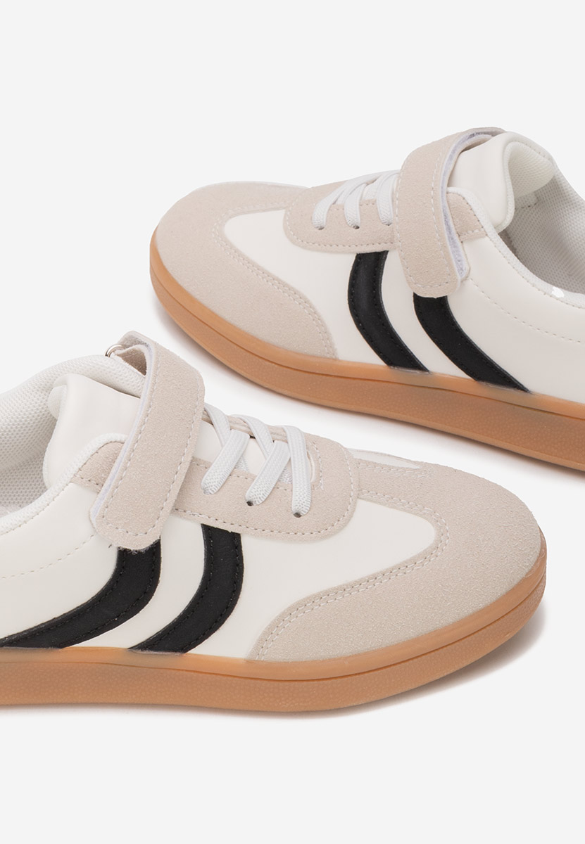 Białe sneakersy dla dzieci Shellby