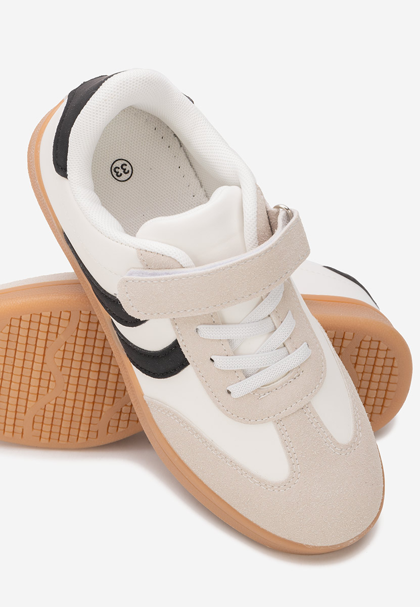 Białe sneakersy dla dzieci Shellby