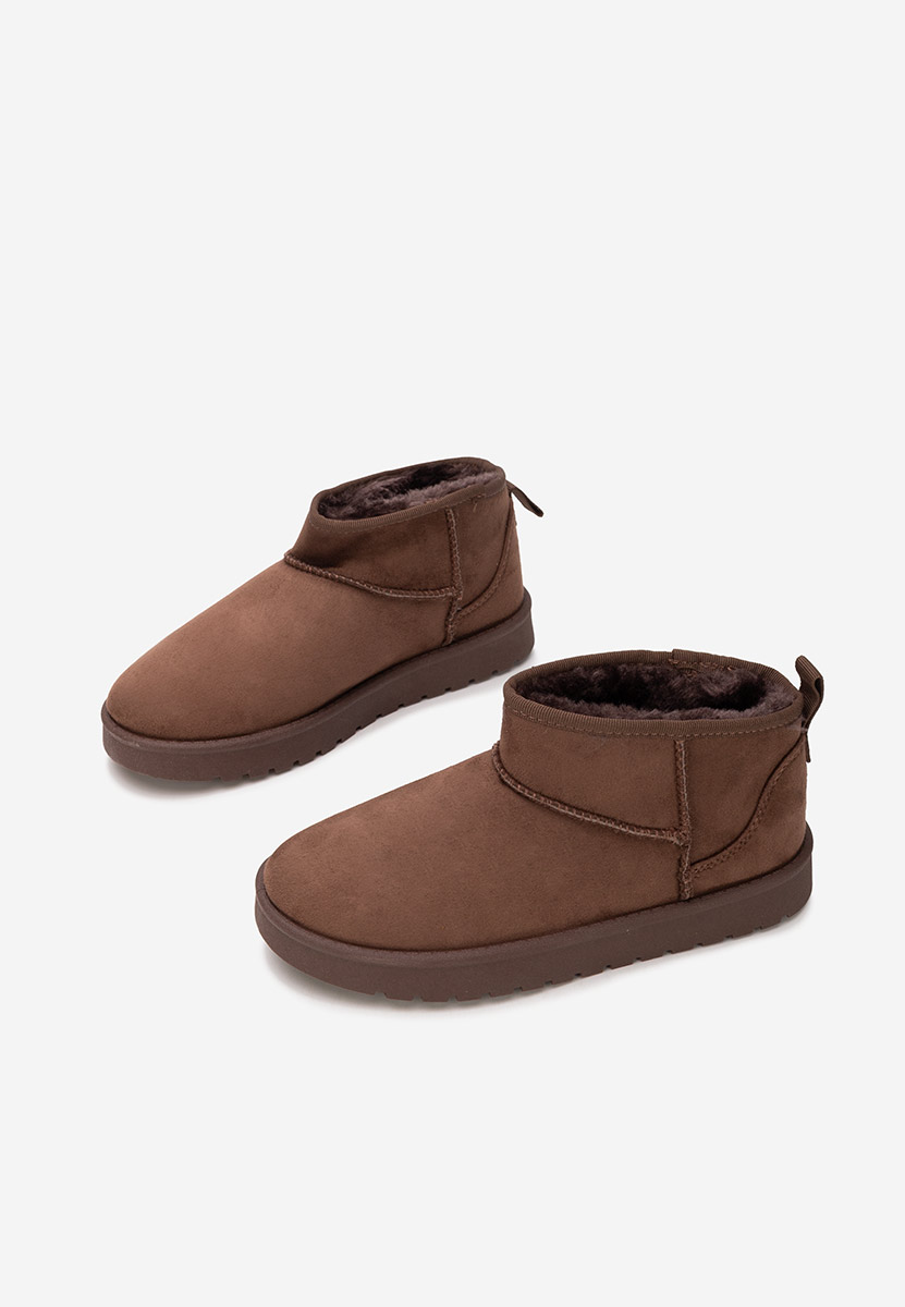 Brązowe kozaki dziewczęce Whizzy V2