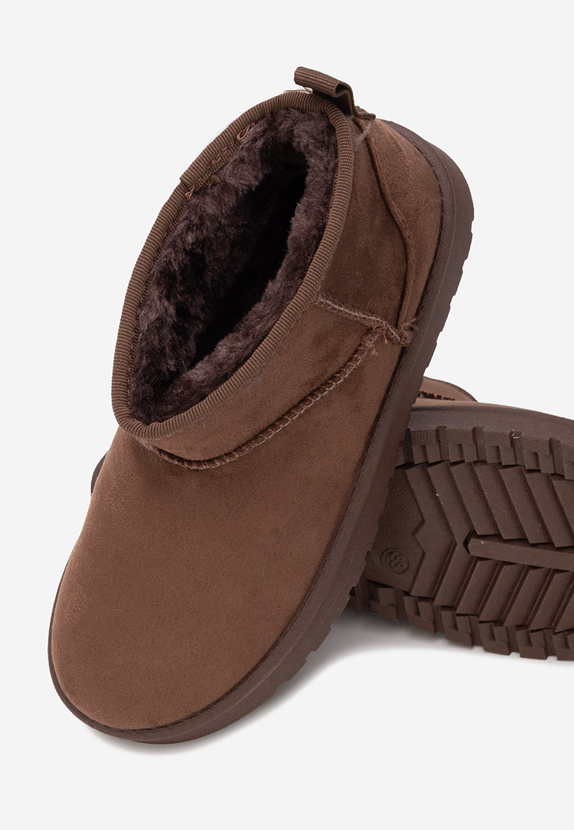 Brązowe kozaki dziewczęce Whizzy V2