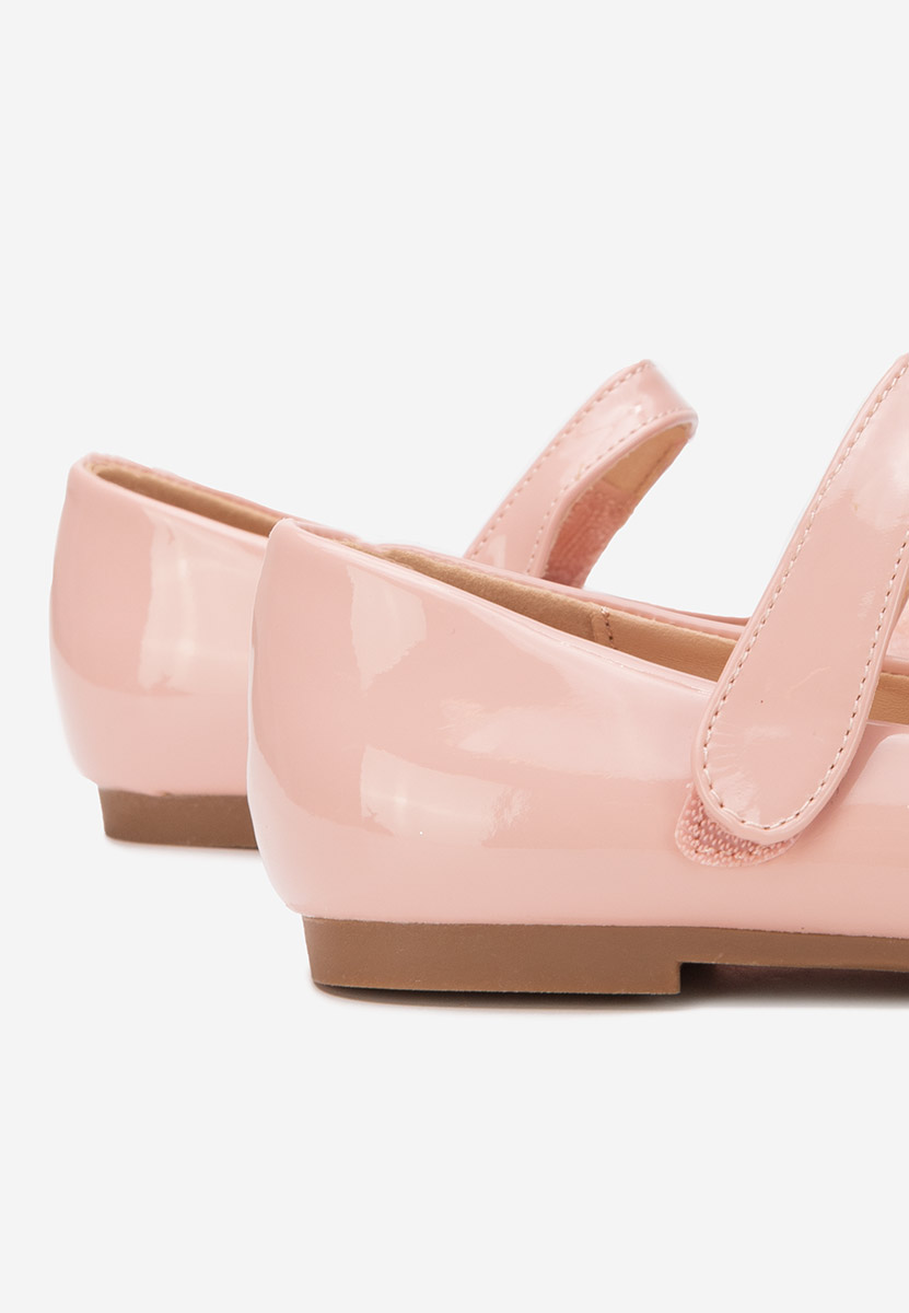 Różowe półbuty dziewczęce Harvana