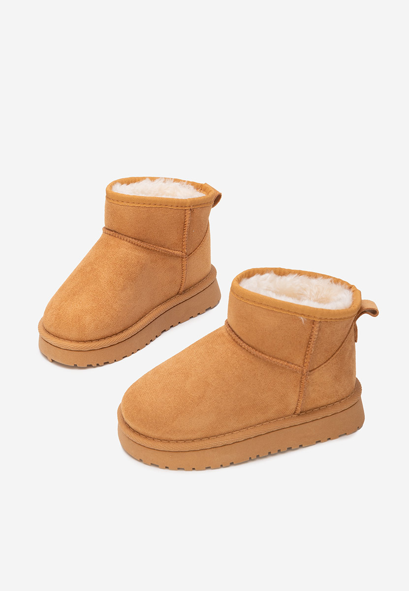 Camelowe kozaki dziewczęce Sorvenia