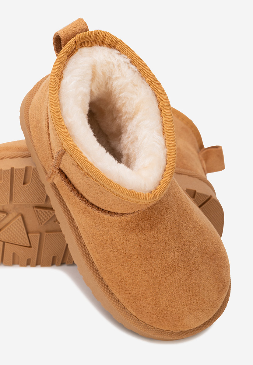 Camelowe kozaki dziewczęce Sorvenia