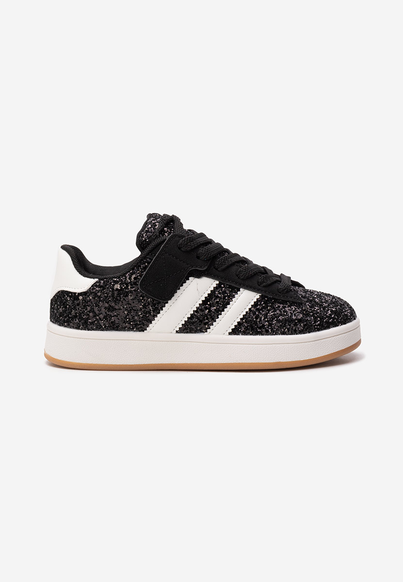 Czarne adidasy dla dziewczęce Cleosa