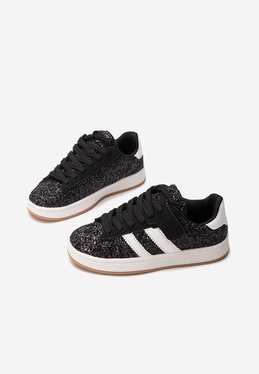 Czarne adidasy dla dziewczęce Cleosa