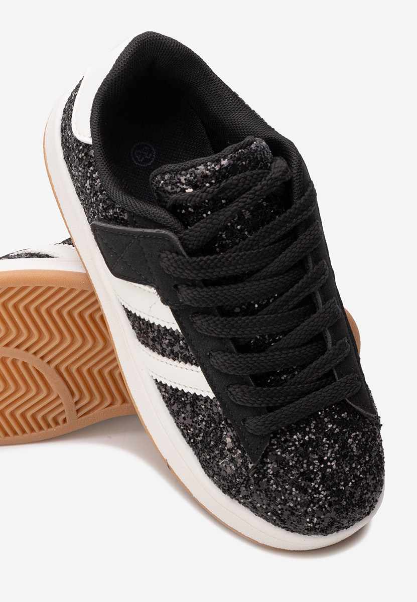 Czarne adidasy dla dziewczęce Cleosa