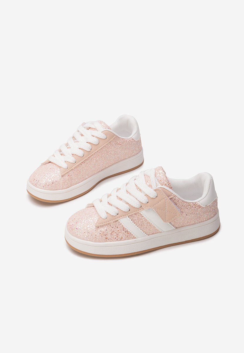 Różowe adidasy dla dziewczęce Cleosa
