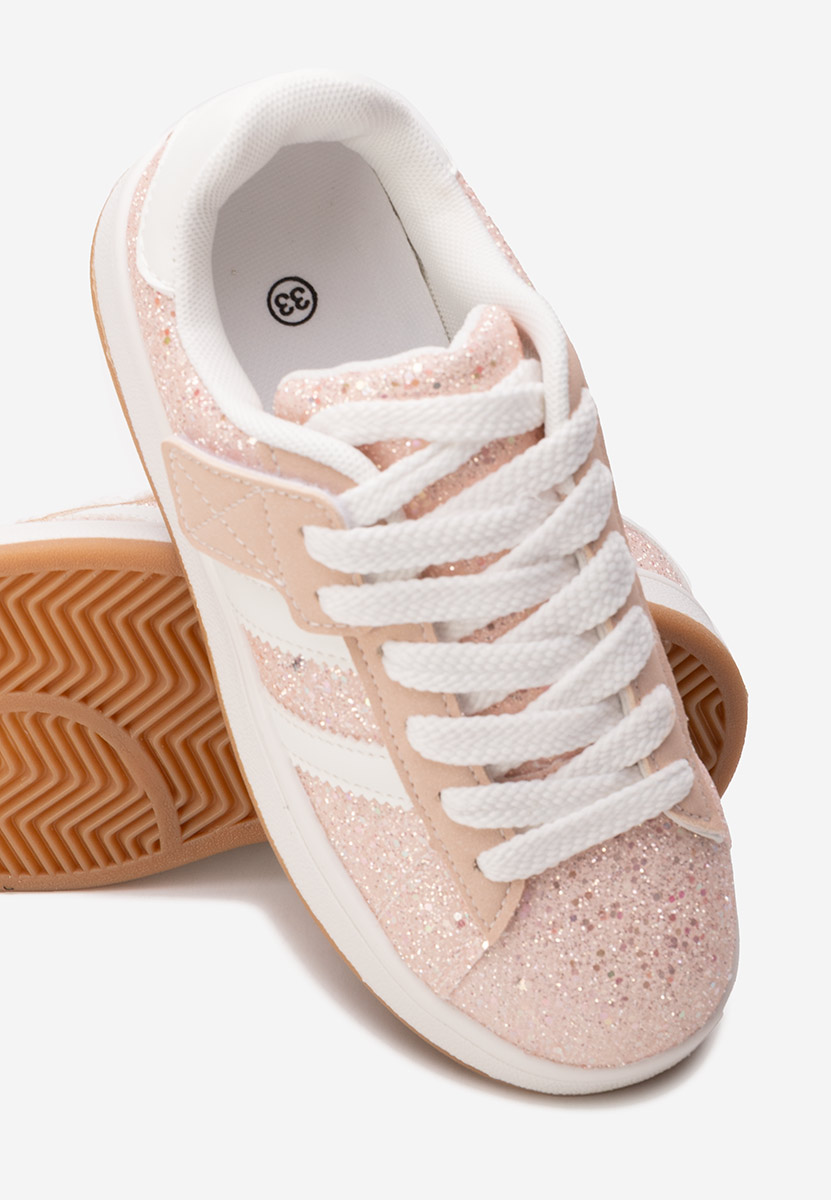 Różowe adidasy dla dziewczęce Cleosa
