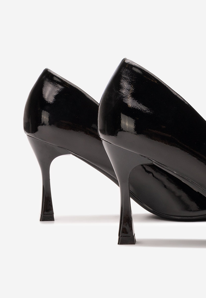 Czarne czółenka na szpilce Sonnia