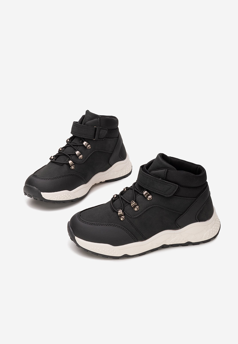 Czarne botki chłopięce Isnor