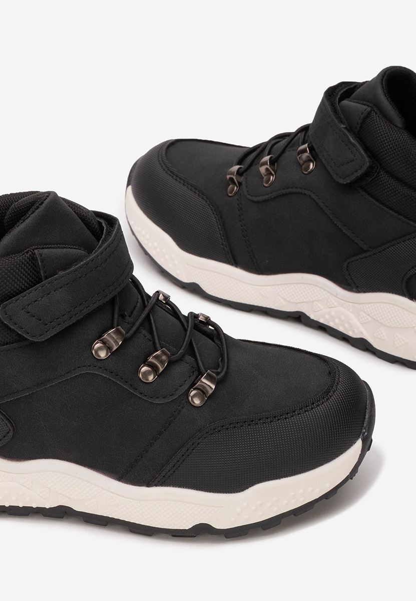 Czarne botki chłopięce Isnor