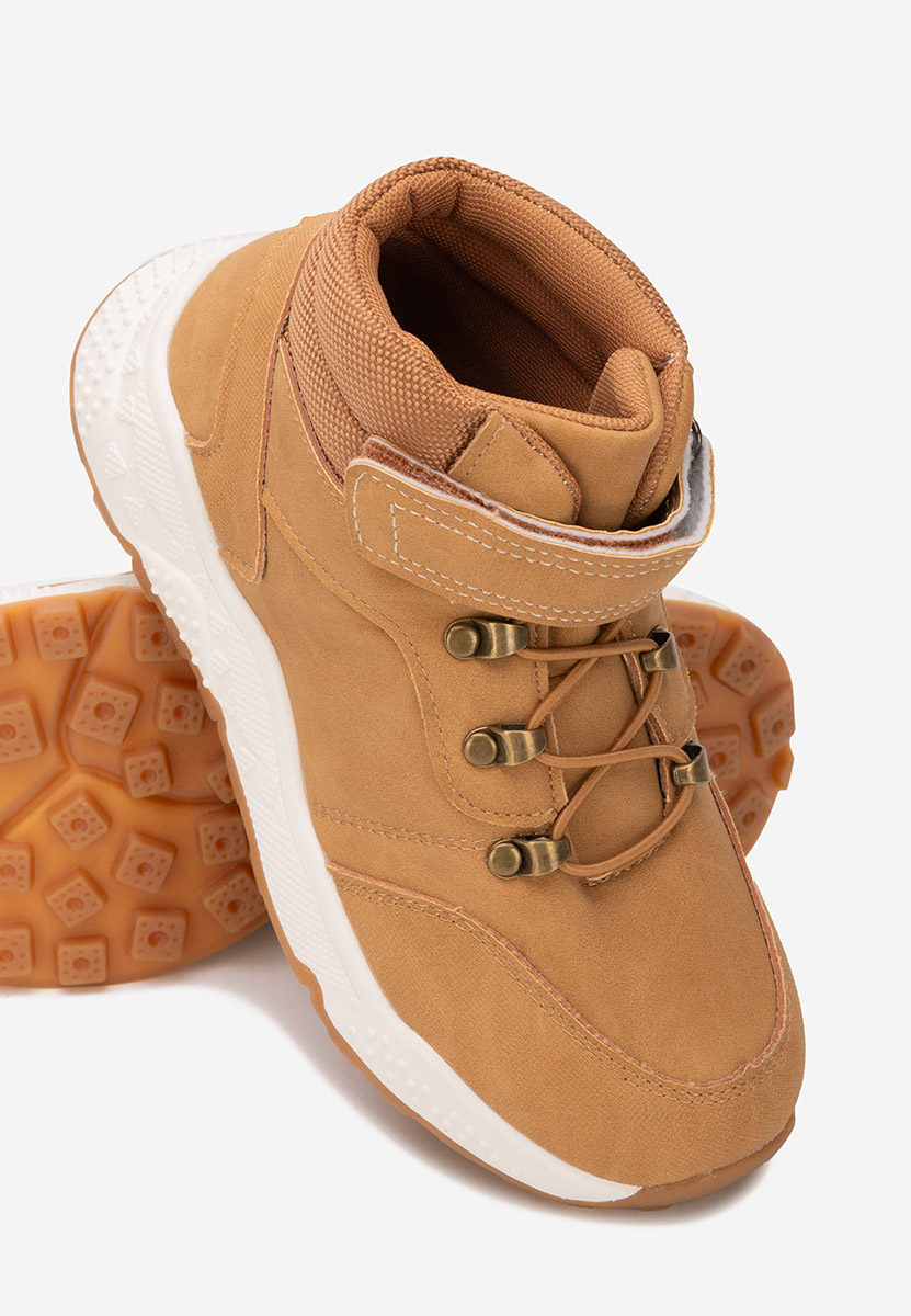 Camelowe botki chłopięce Isnor