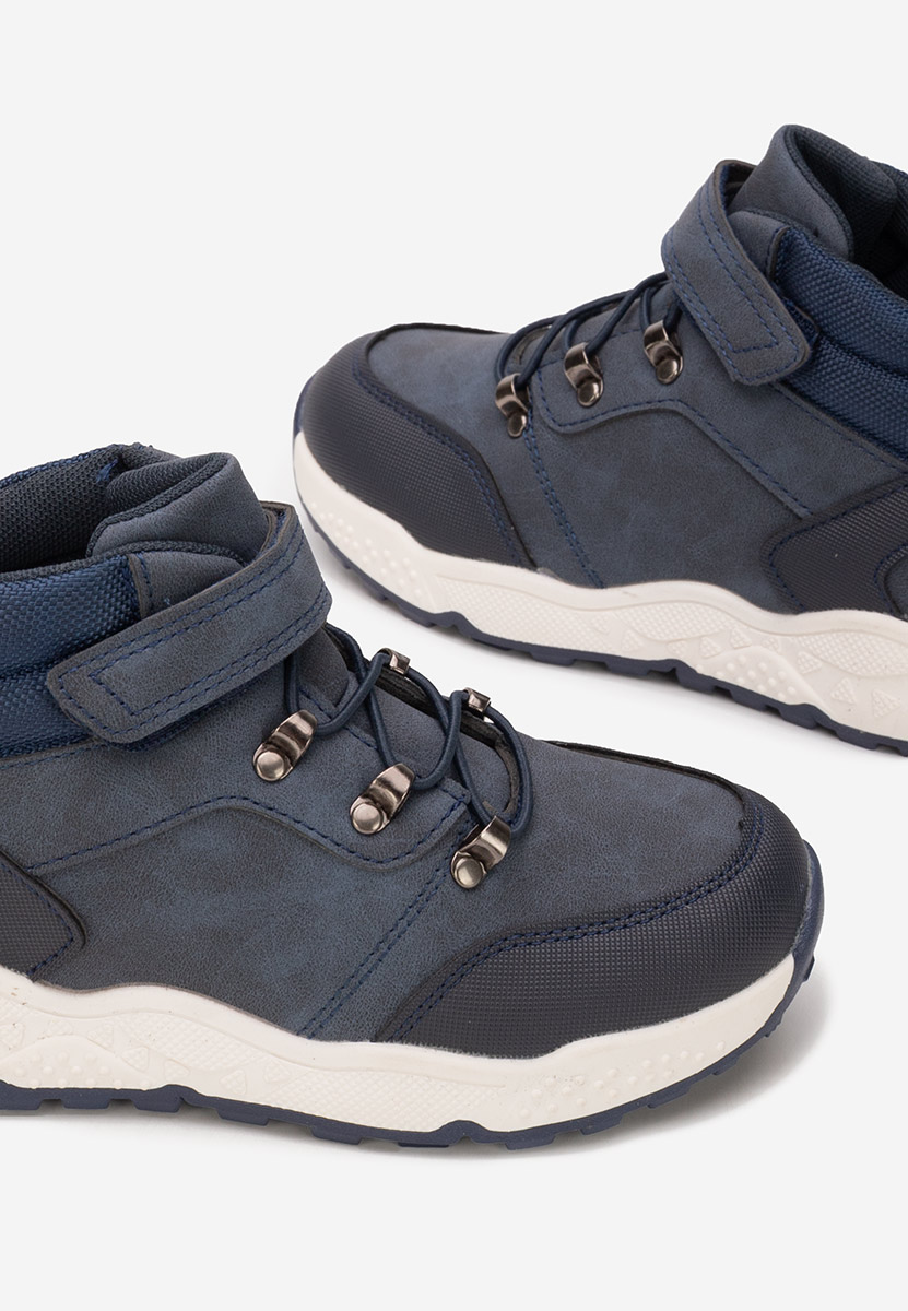 Granatowe botki chłopięce Isnor