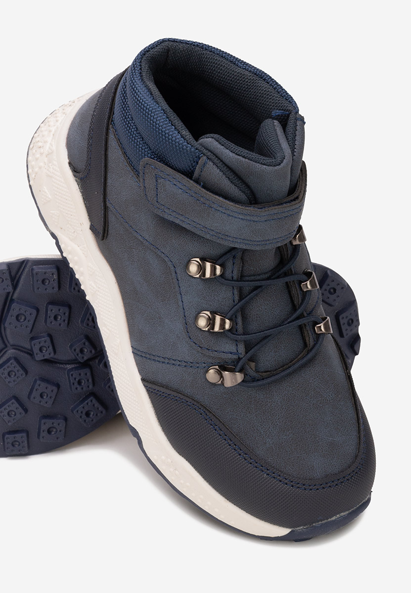 Granatowe botki chłopięce Isnor