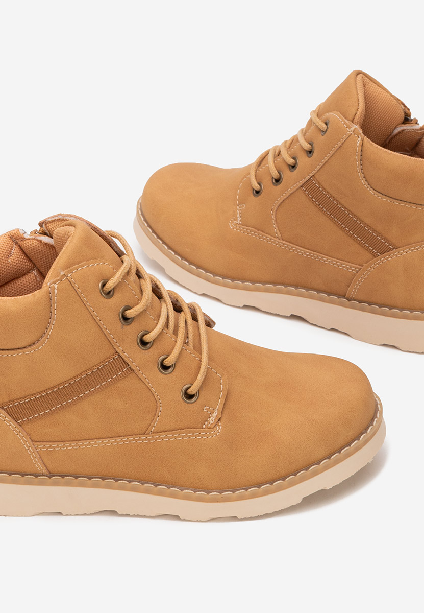 Camelowe botki chłopięce Torven