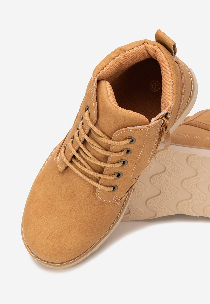 Camelowe botki chłopięce Torven