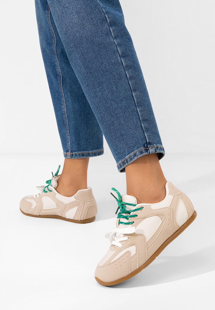 Khaki sneakersy damskie Charlie