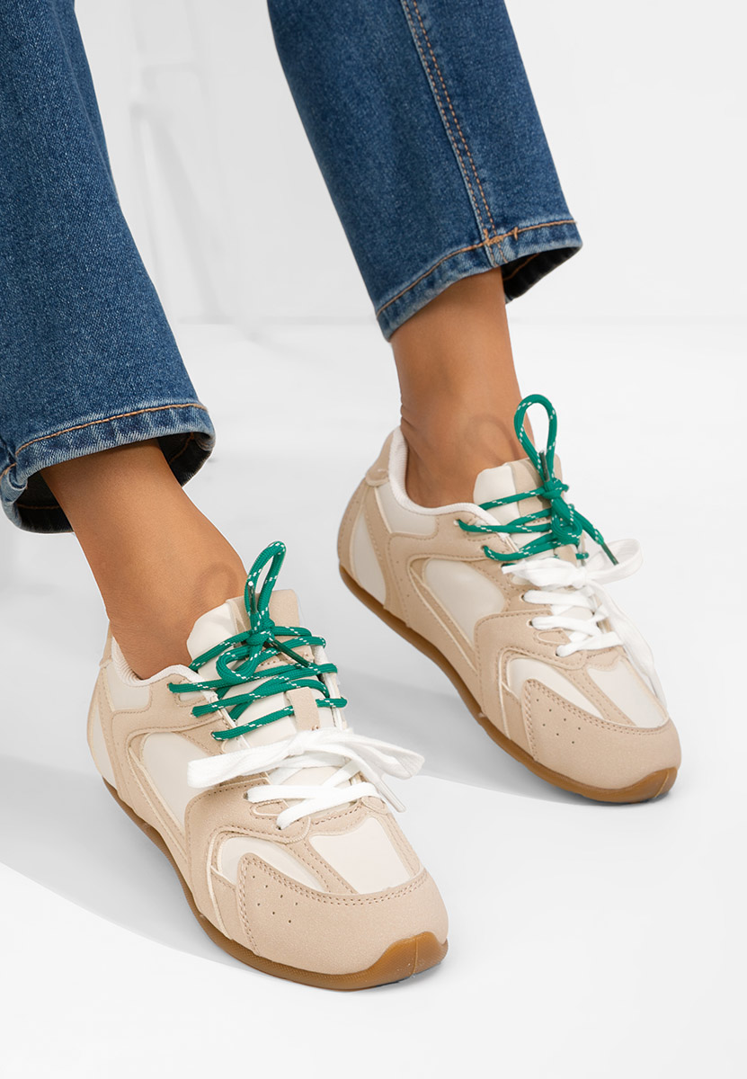 Khaki sneakersy damskie Charlie