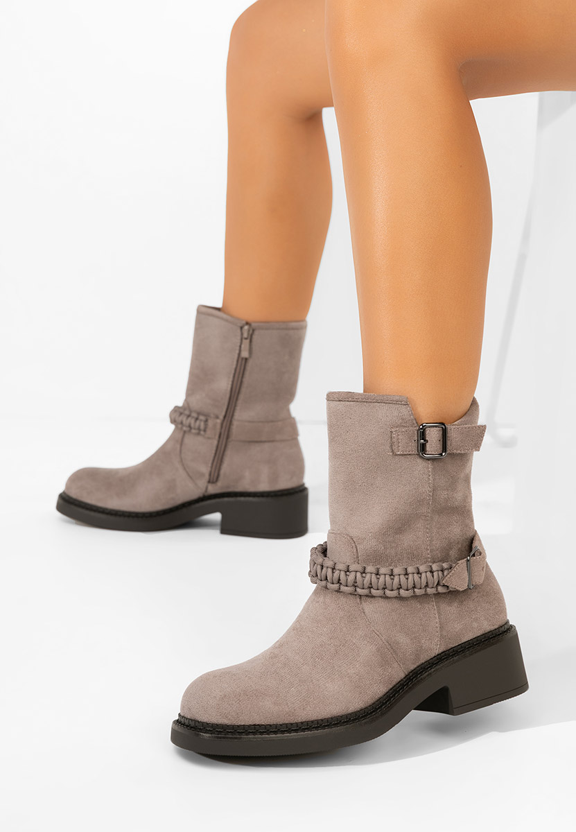 Szare botki płaskie Sikada