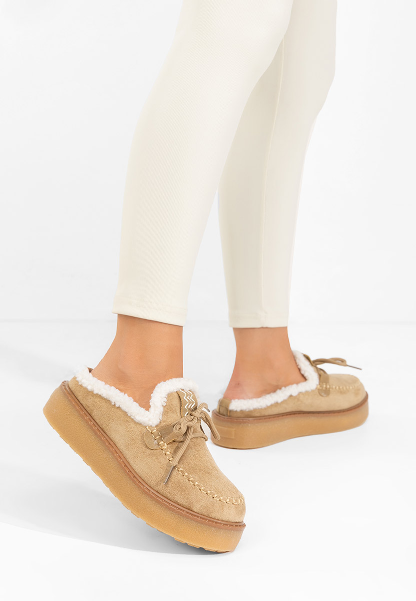 Khaki drewniaki Seloria Khaki drewniaki Seloria