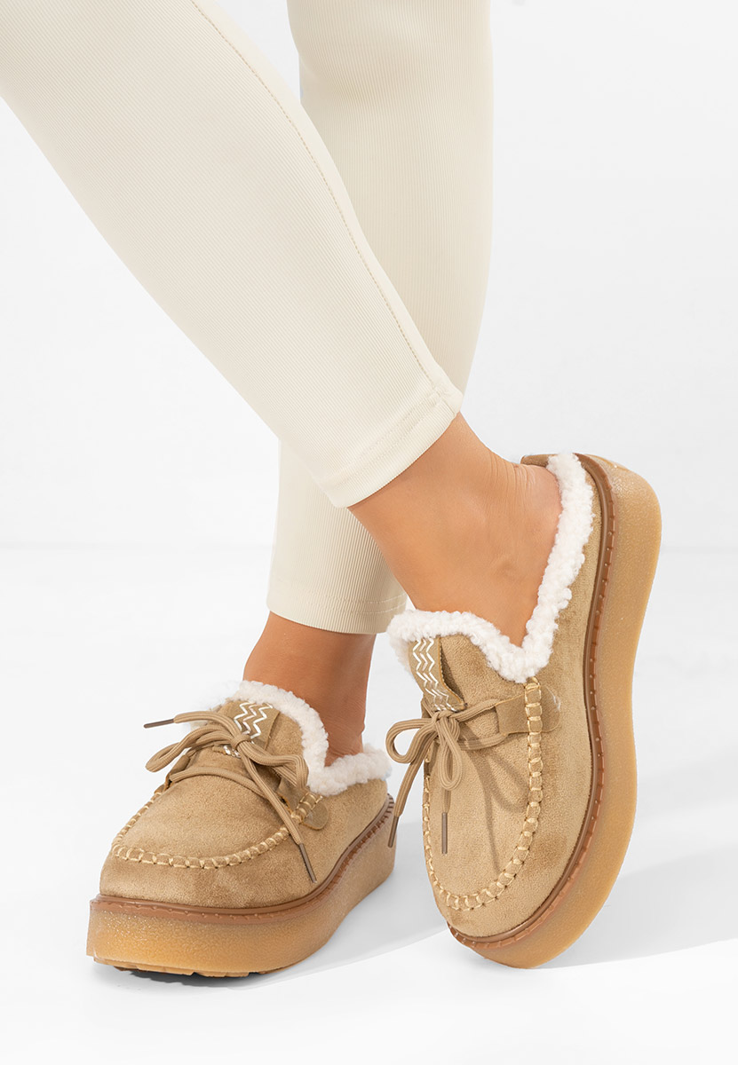 Khaki drewniaki Seloria Khaki drewniaki Seloria