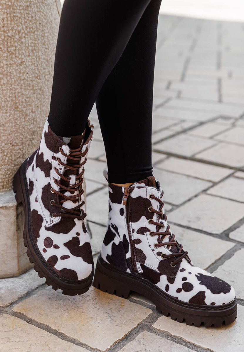 Brązowe workery damskie Rasheeda