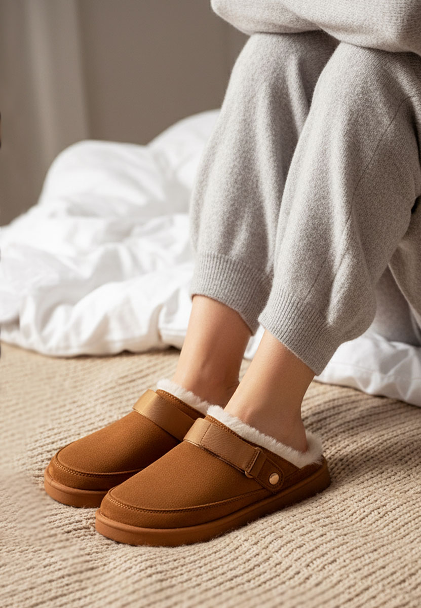 Camelowe drewniaki Aurivis