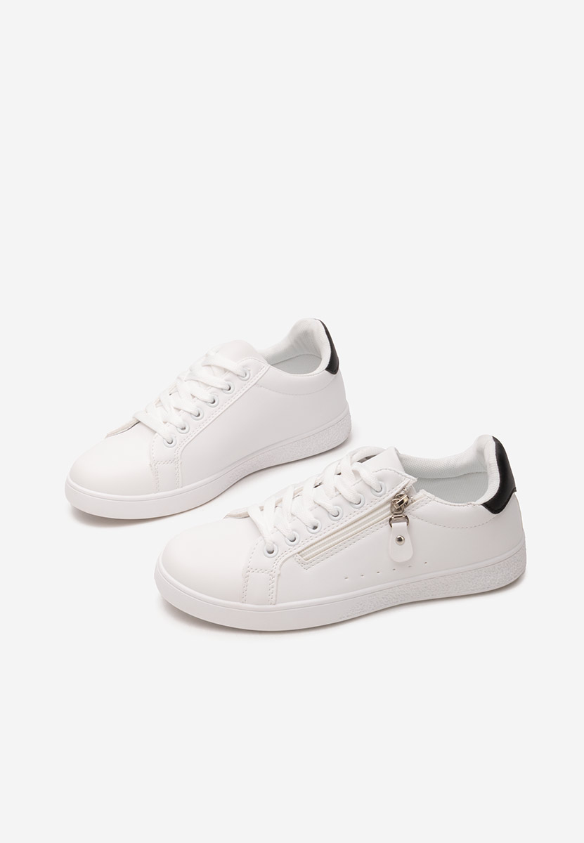 Białe sneakersy damskie Maeia