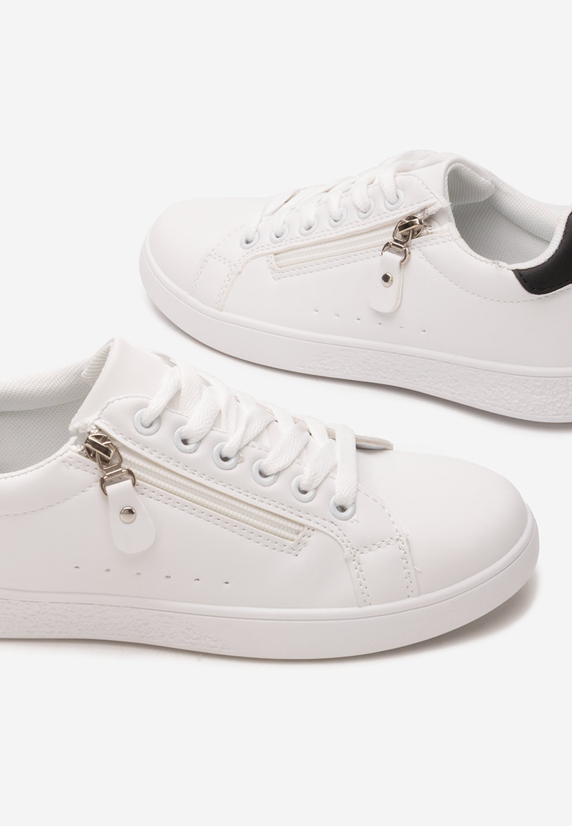 Białe sneakersy damskie Maeia