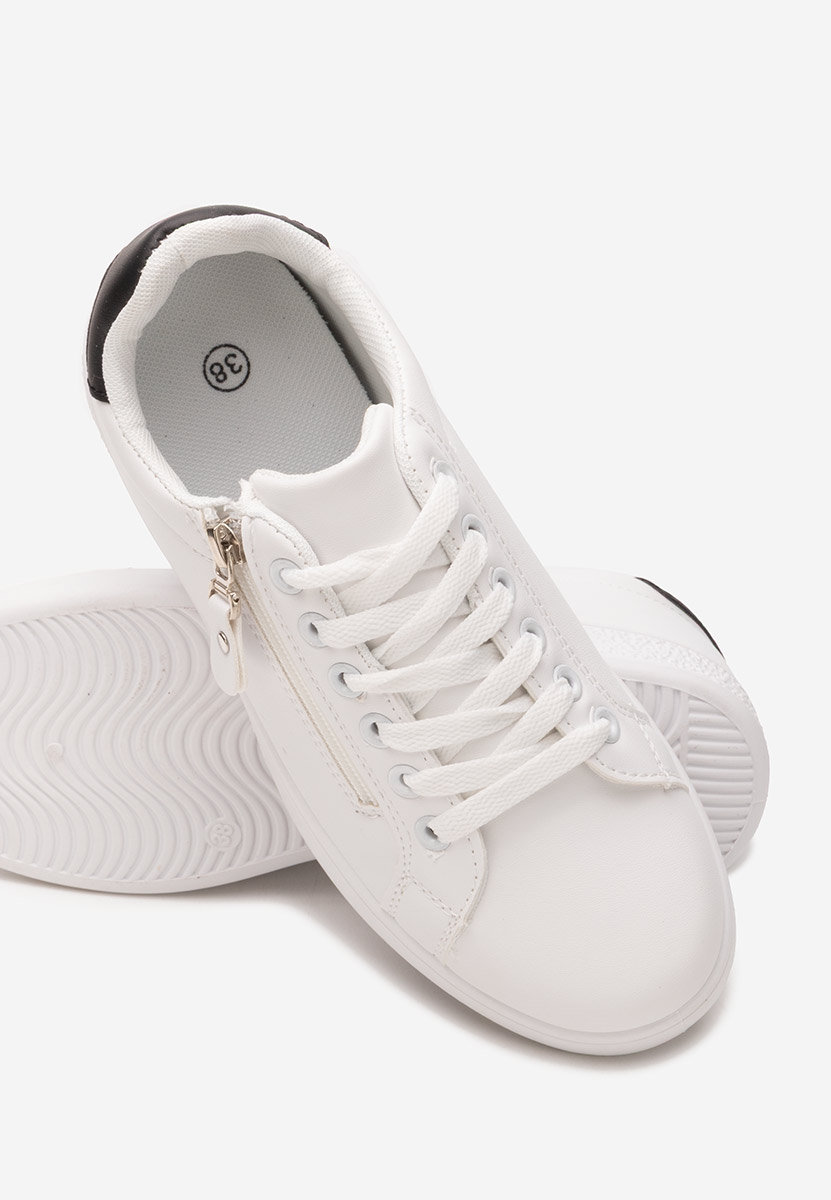 Białe sneakersy damskie Maeia