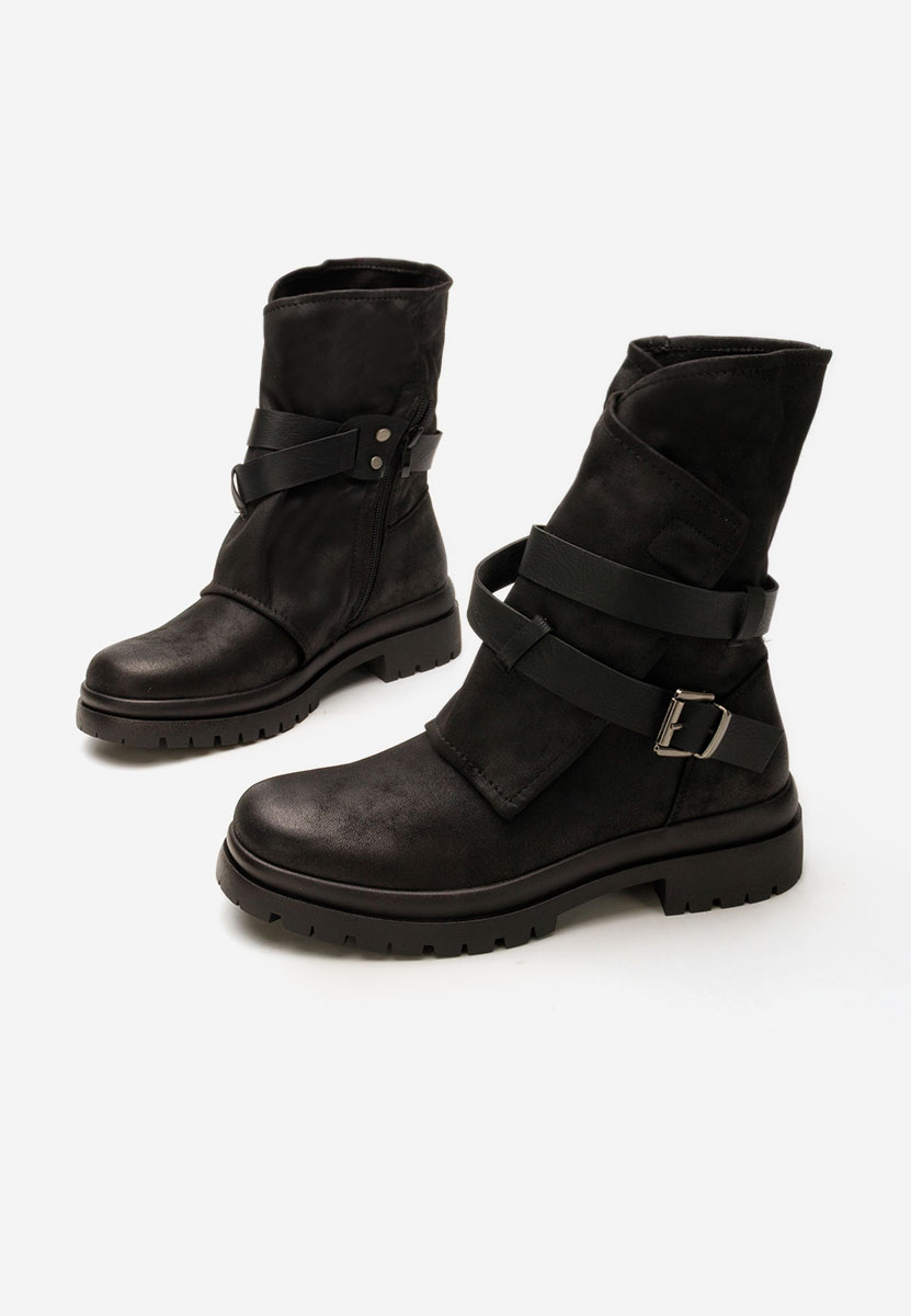 Czarne kozaki damskie Cariolia