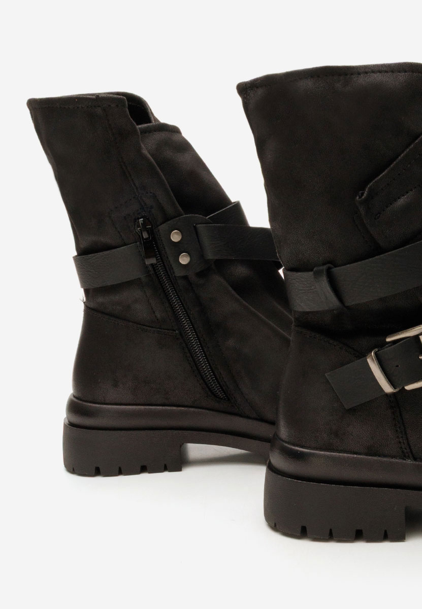 Czarne kozaki damskie Cariolia