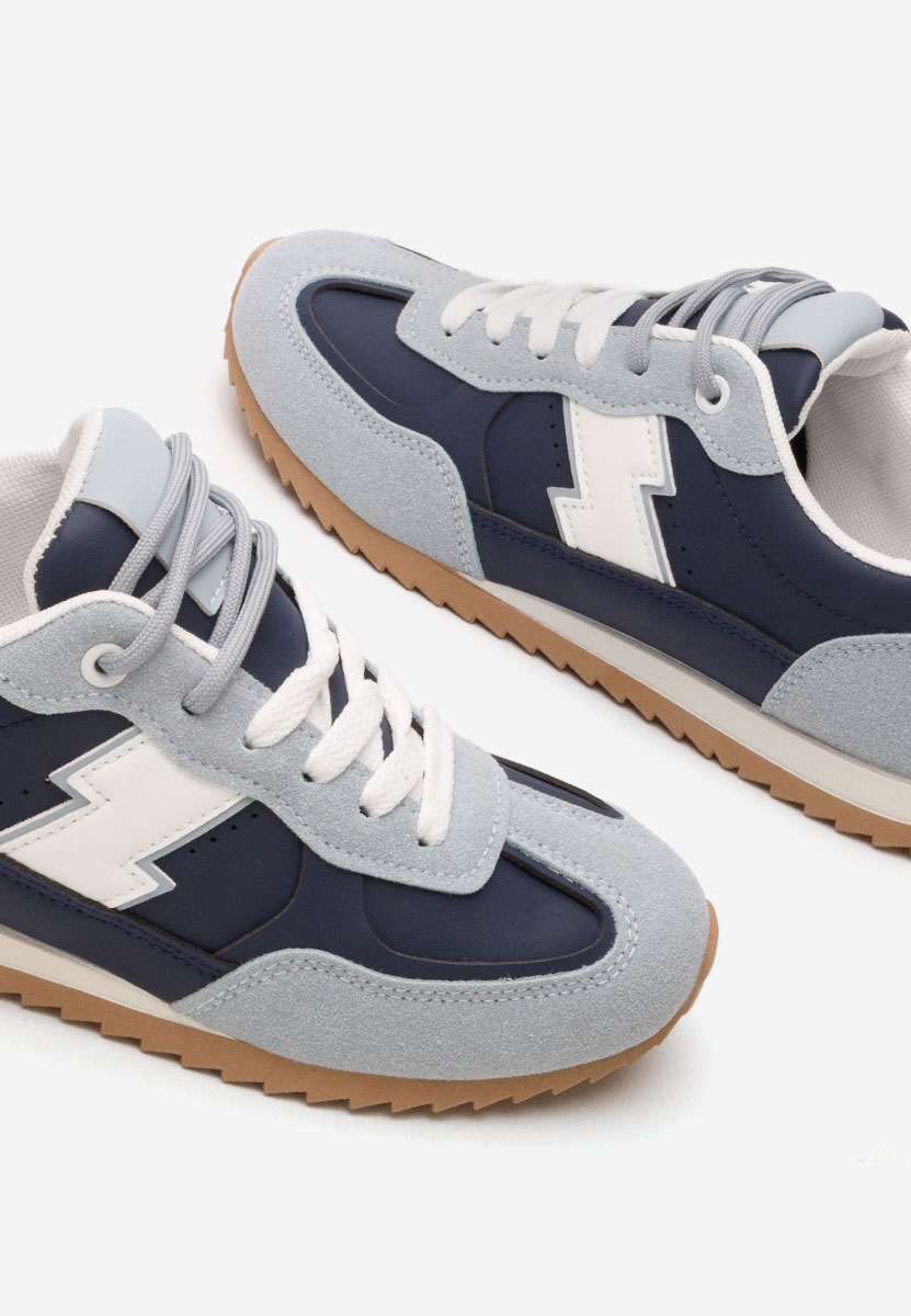 Niebieskie sneakersy damskie Marivane