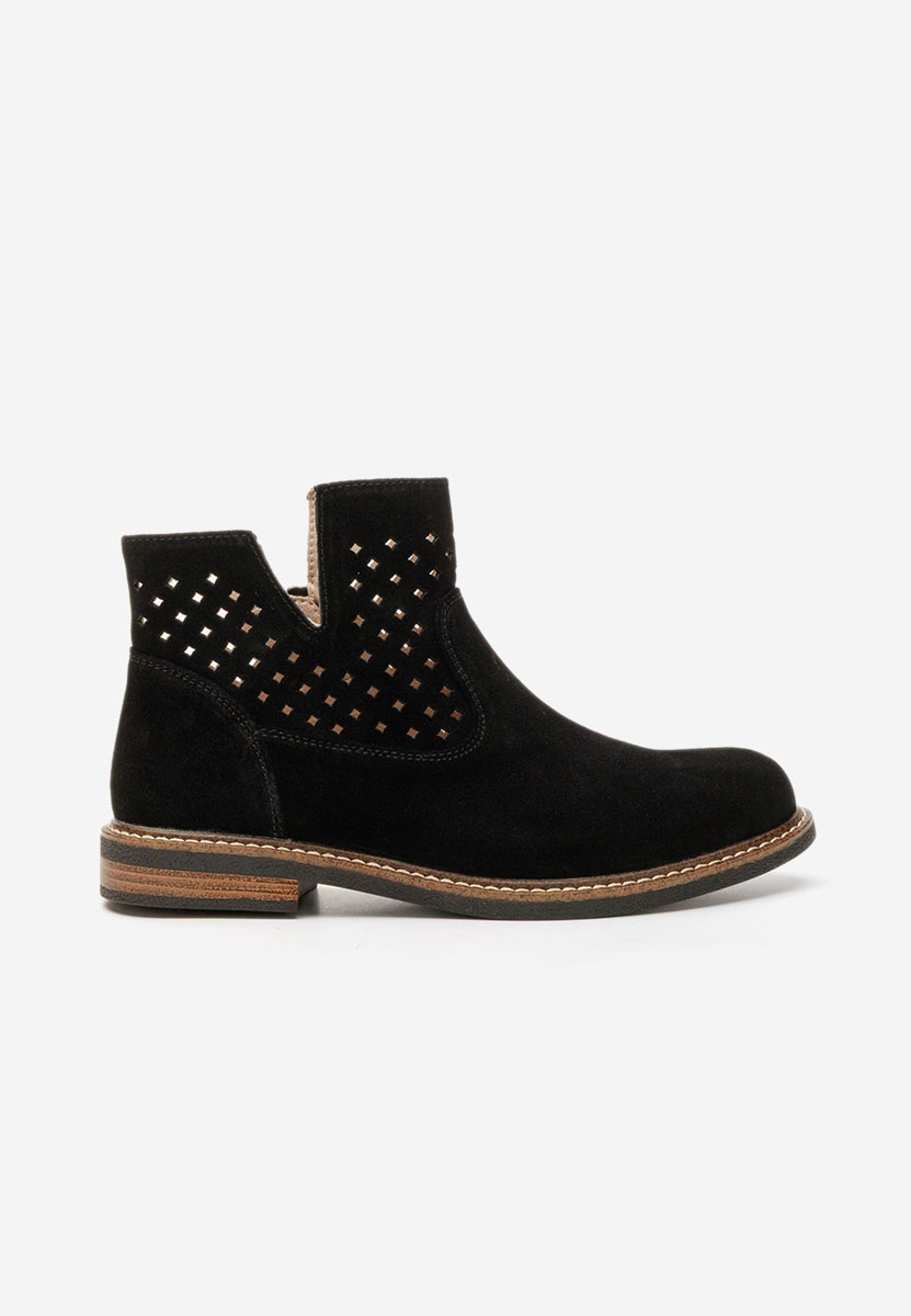 Czarne buty jesienne damskie Kellia Czarne buty jesienne damskie Kellia