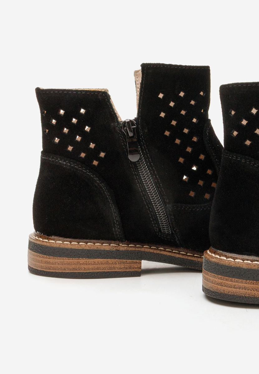 Czarne buty jesienne damskie Kellia Czarne buty jesienne damskie Kellia