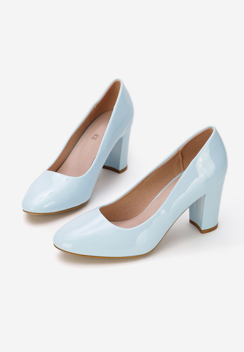 Niebieski szpilki na obcasie Chique V5