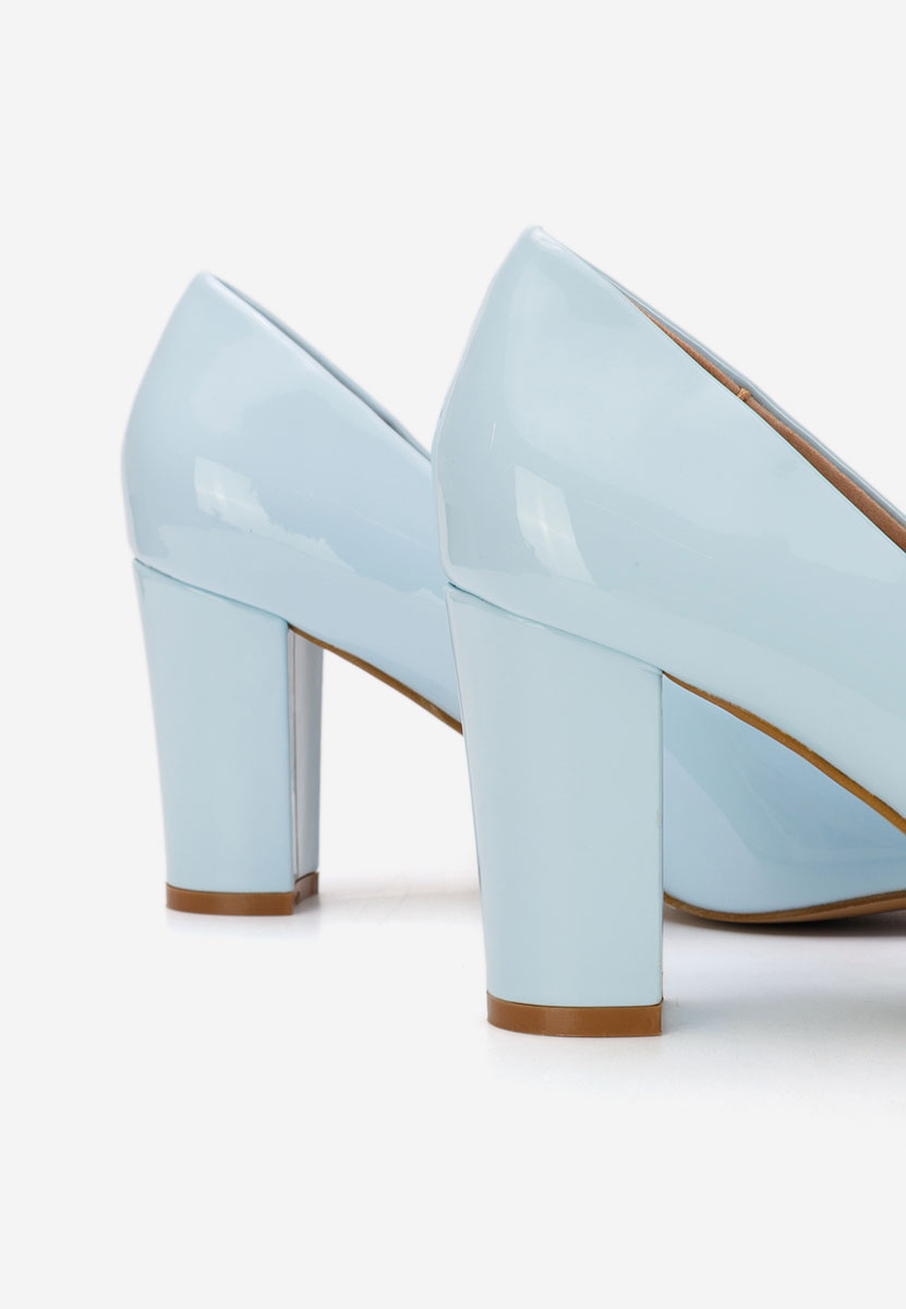 Niebieski szpilki na obcasie Chique V5