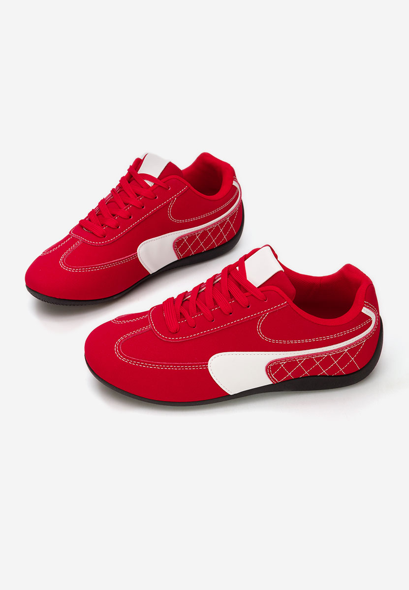 Czerwone sneakersy damskie Iaryana Czerwone sneakersy damskie Iaryana