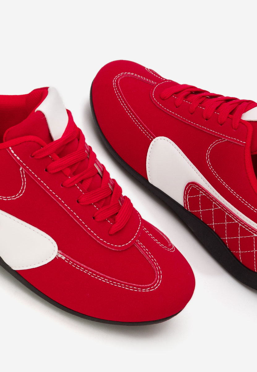 Czerwone sneakersy damskie Iaryana Czerwone sneakersy damskie Iaryana