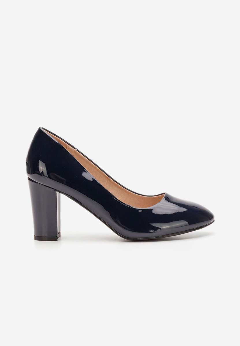 Granatowe szpilki na obcasie Chique V5
