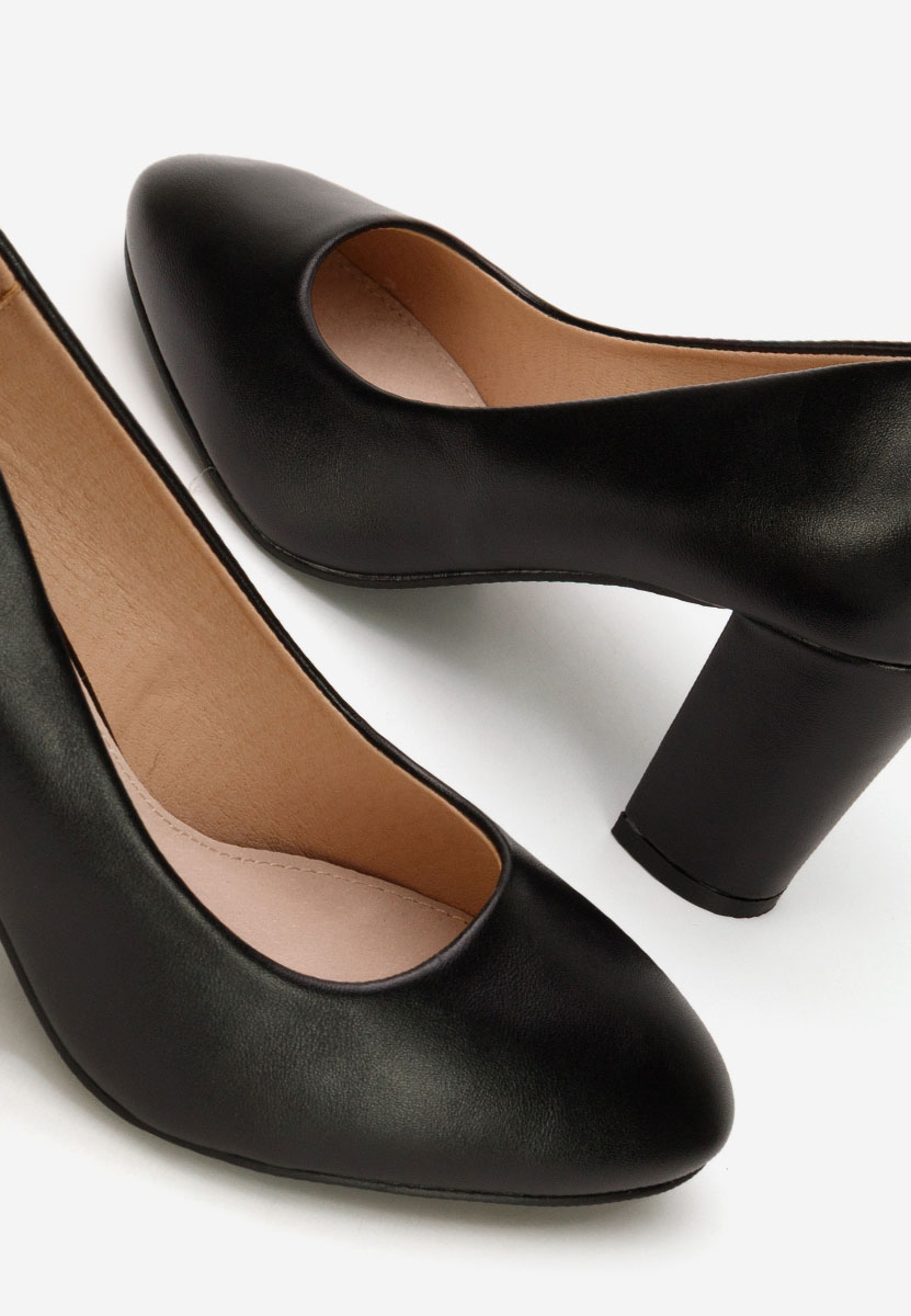 Czarne czółenka na słupku Bonanza V2