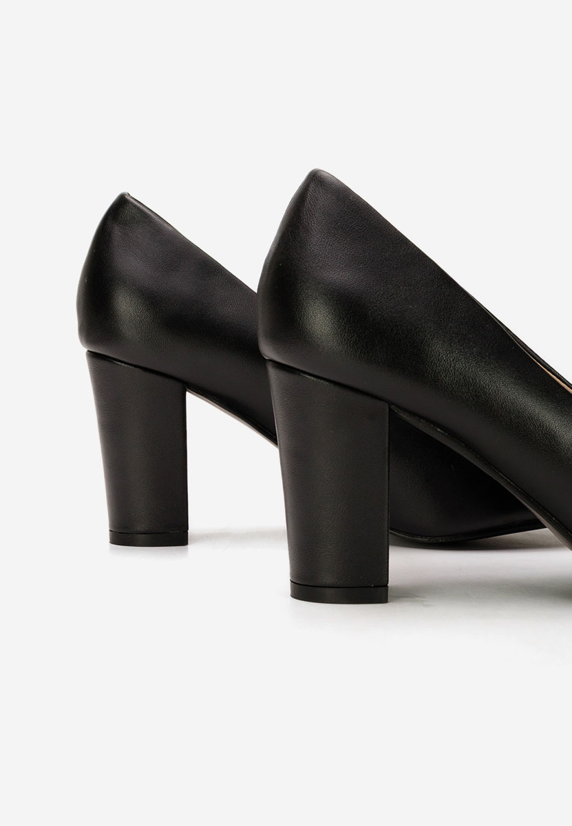 Czarne czółenka na słupku Bonanza V2