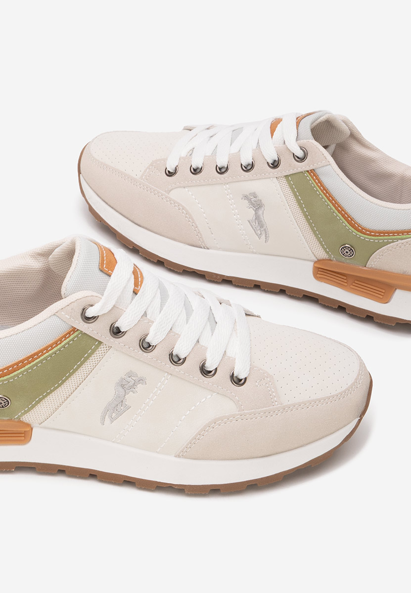 Beżowe sneakersy męskie Garen