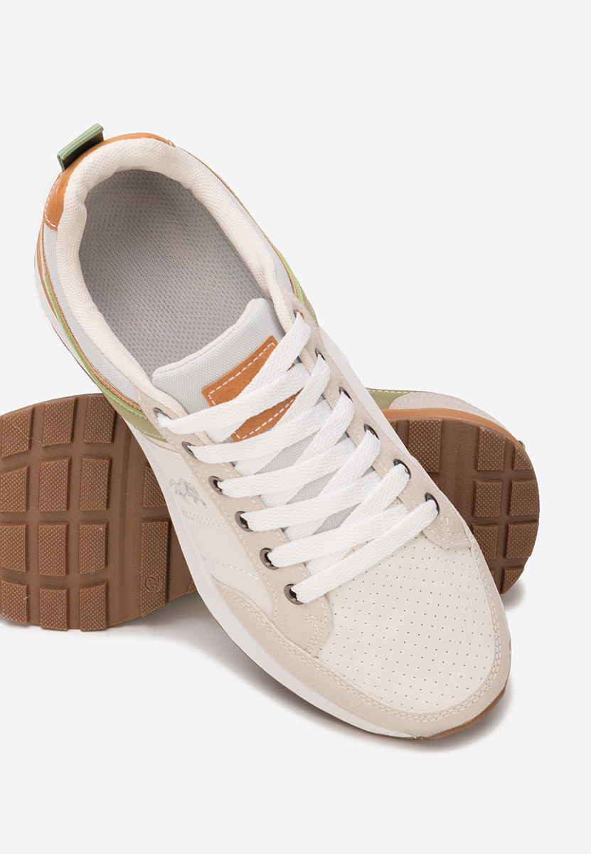 Beżowe sneakersy męskie Garen