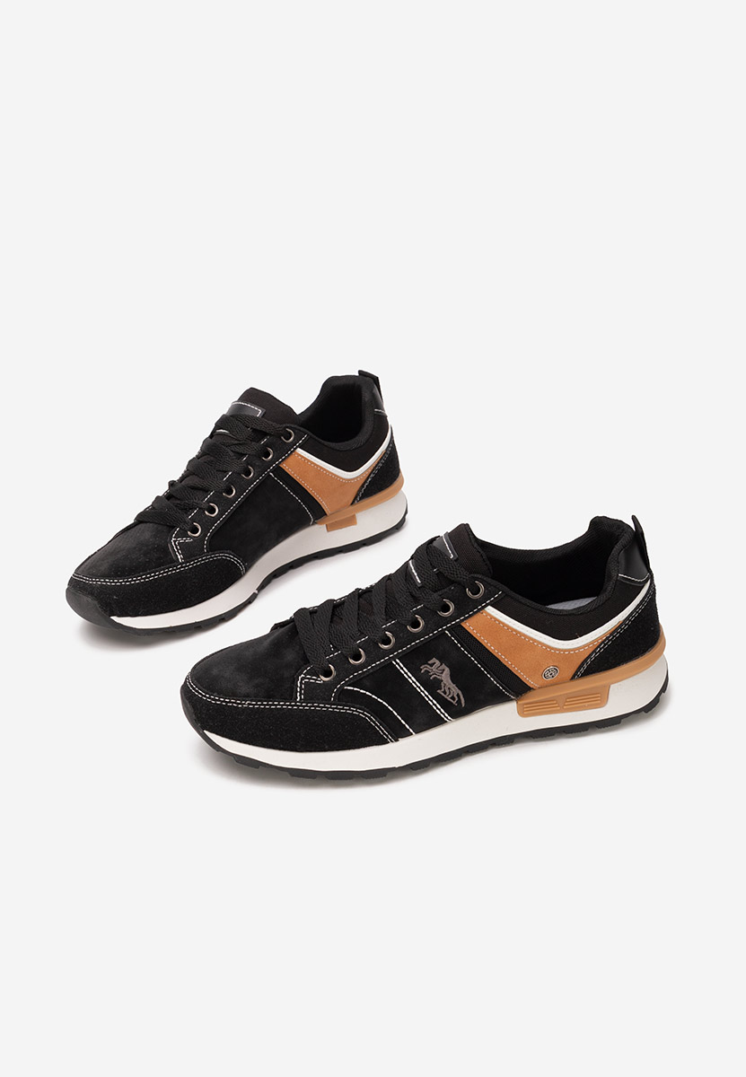 Czarne sneakersy męskie Garen