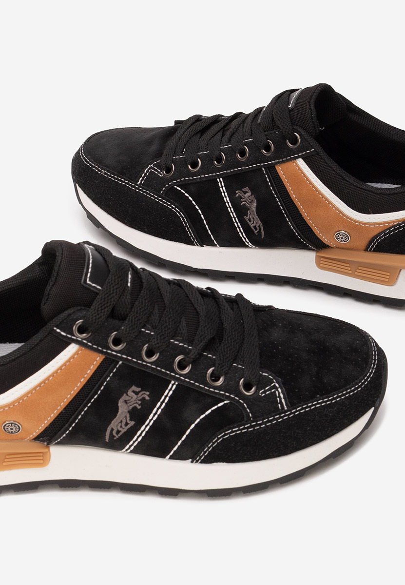 Czarne sneakersy męskie Garen